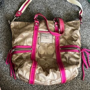 Coach tote - Poppy collection